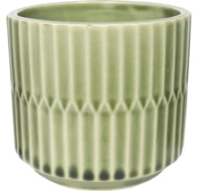 Keramik Blumentopf mit Rillenmuster