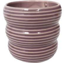 Keramik Blumentopf mit gerippter Textur
