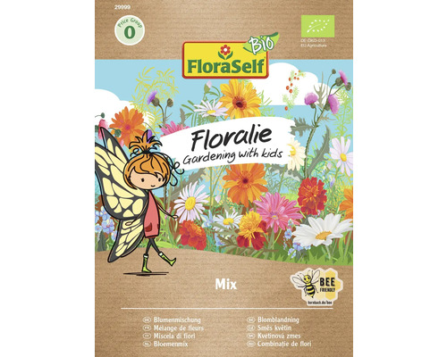 FloraSelf Floralie Gardening with kids Semences de fleurs Bio Mélange de fleurs FloraSelf Floralie Gardening with kids Semences de fleurs Bio Mélange de fleurs