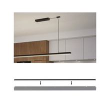 Hängeleuchte im Küchenbereich mit Installationsdetails