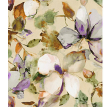 Florales Muster mit Blüten und Blättern