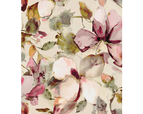 Abstraktes Blumenmuster für Wandgestaltung