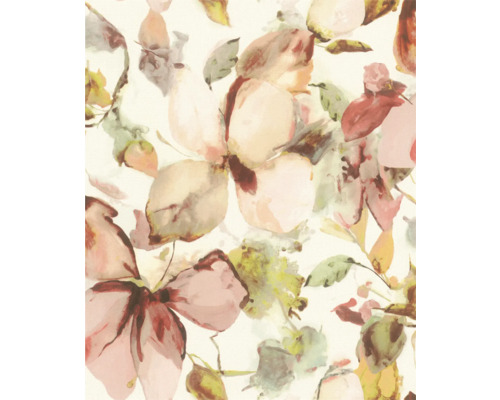 Papier peint à motif floral