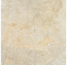 Carreau de sol beige avec motif de pierre
