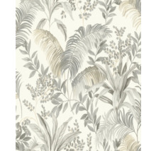 Papier peint avec feuilles et plantes tropicales