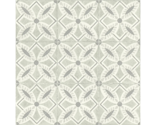 Motif de carreaux de céramique avec des motifs floraux