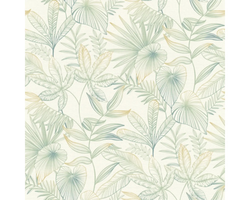 Papier peint à motif de plantes