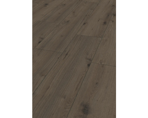 Gros plan d'un sol stratifié avec grain de bois