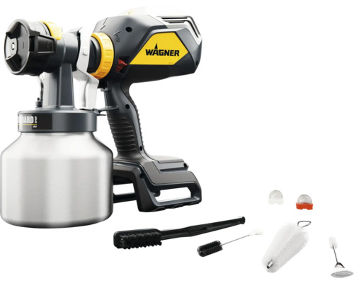 Wagner Système de pulvérisation de peinture sans fil FinishControl 4000 StandardSpray 18V Kit Pistolet à peinture Wagner avec accessoires