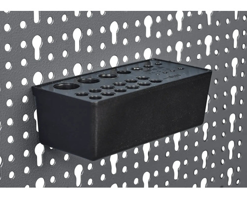 Support d''outils pour panneau perforé pour le rangement des forets