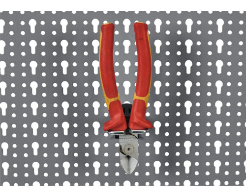 Pince coupante sur paroi à outils