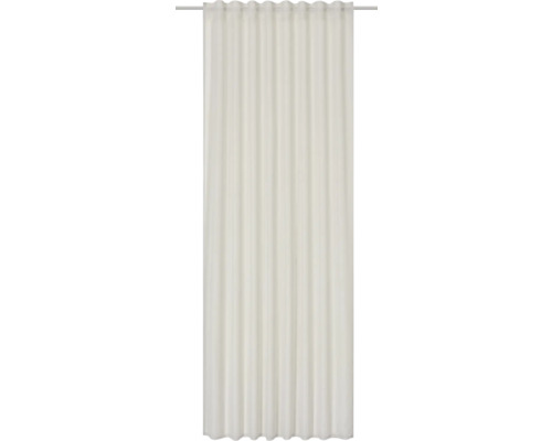 Rideau avec galon fronceur Yaha beige 140x255 cm Rideau avec suspension à œillets
