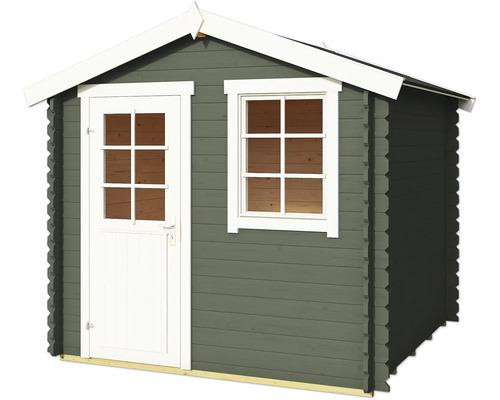 Abri de jardin avec porte et fenêtre