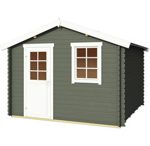 Abri de jardin en bois avec porte et fenêtre