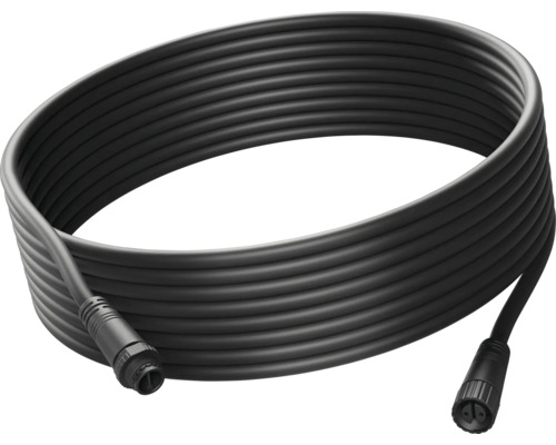 Steinel Verlängerungskabel 5 m 24 V Schwarzes Kabel mit Anschlüssen