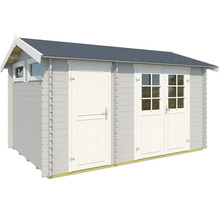 Abri de jardin en bois avec double porte et fenêtre