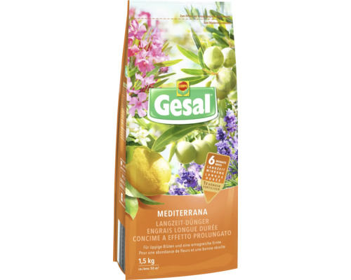 Gesal Mediterrana Langzeit-Dünger 1.5kg