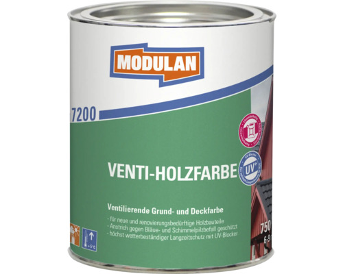 Pot de peinture avec peinture à bois Modulan Venti pour l''extérieur