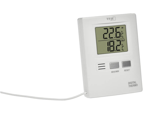 Thermomètre numérique intérieur et extérieur