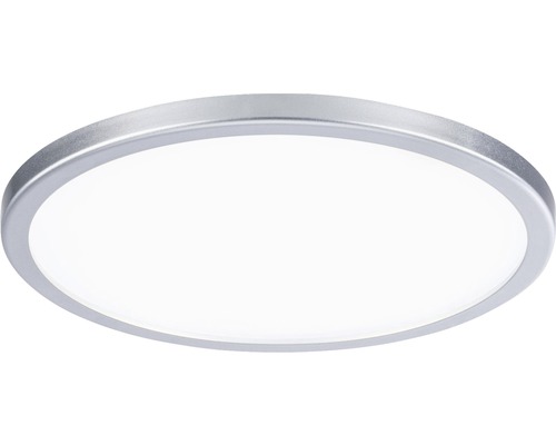 Éclairage LED à encastrer panneau AREO VariFit 15W 4000K Ø 175mm chrome mat Plafonnier LED rond