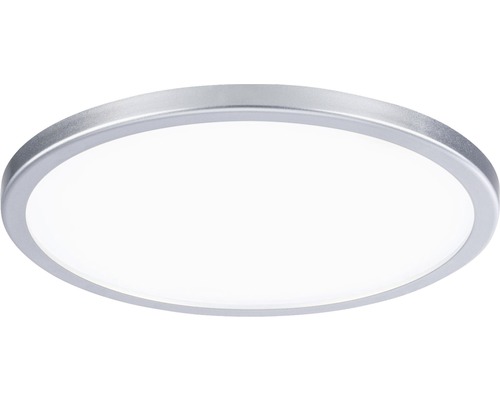 Éclairage LED à encastrer panneau AREO VariFit 15W 4000K Ø 175mm chrome mat