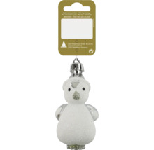 Weihnachtsbaumschmuck Schneemann aus Glas