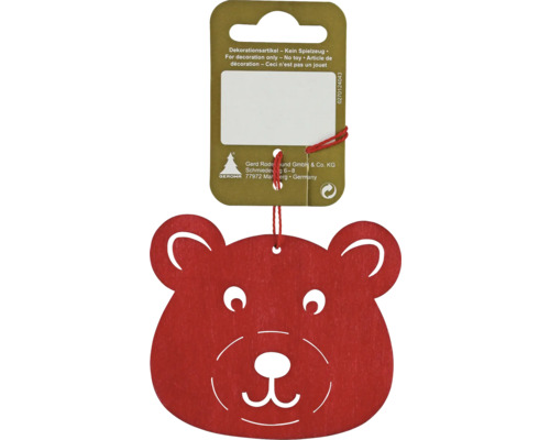 Dekoration Bär zum Aufhängen