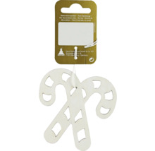 Dekorative Zuckerstangen zum Aufhängen am Weihnachtsbaum