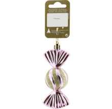 Ornement en forme de bonbon avec suspension