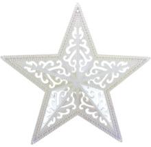 Dekorativer Stern mit filigranem Muster