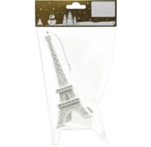 Tour Eiffel comme décoration de sapin de Noël dans l''emballage