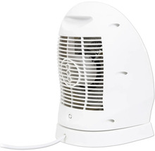 Weisser Heizlüfter mit Schutzgitter