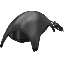 Lampe de bassin noire avec prise