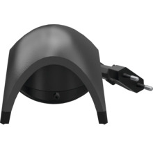 Veilleuse noire avec prise