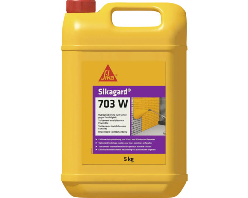 Sikagard-703 W 1-Komponenten Oberflächenhydrophobierung weiss 5 l Sikagard-703 W 1-Komponenten Oberflächenhydrophobierung weiss 5 l
