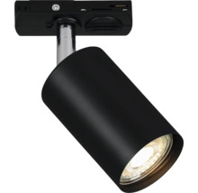 Schwarzer Strahler für Stromschienenbeleuchtung