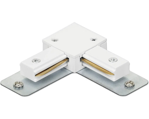 Schienensystem Briloner Eckverbinder 90° weiss Dreiphasen-Stromschienen-Eckverbinder