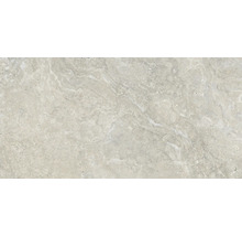 Muster einer hellen Travertinfliese