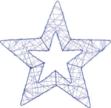 Dekostern aus Drahtgeflecht