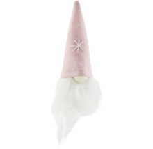 Figurine décorative nain avec barbe et bonnet