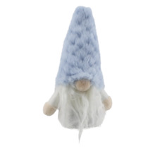 Figurine décorative de nain avec bonnet et barbe