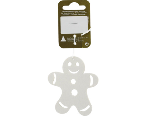 Lebkuchenmann aus Holz als Dekorationsartikel