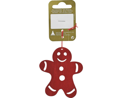 Lebkuchenmann aus Holz als Dekorationsartikel
