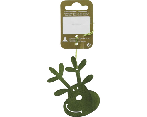 Dekorativer Rentieranhänger aus Holz