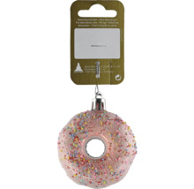 Boule de Noël donut avec vermicelles