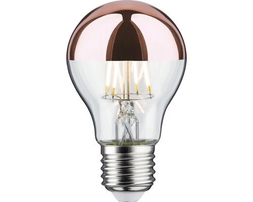 Ampoule LED AGL calotte miroir argent 600lm E27