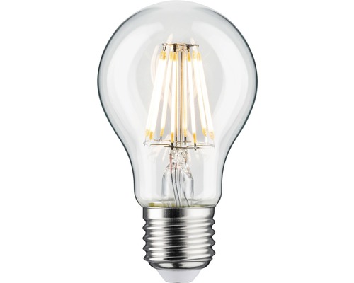 Ampoule LED Fil AGL 806lm E27 7,5W transparente à intensité lumineuse variable