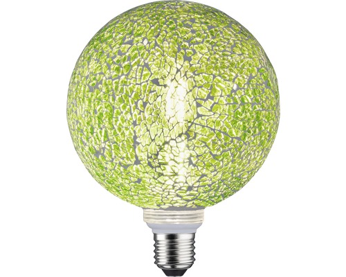 Ampoule LED G125 Miracle Mosaic 470lm green à intensité lumineuse variable Ampoule décorative en mosaïque