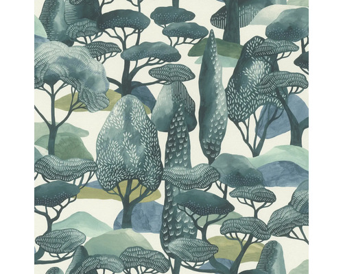 Tapete mit Baumdesign für Innenräume