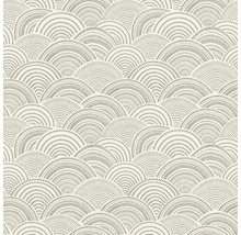 Tapete mit Halbkreis Muster